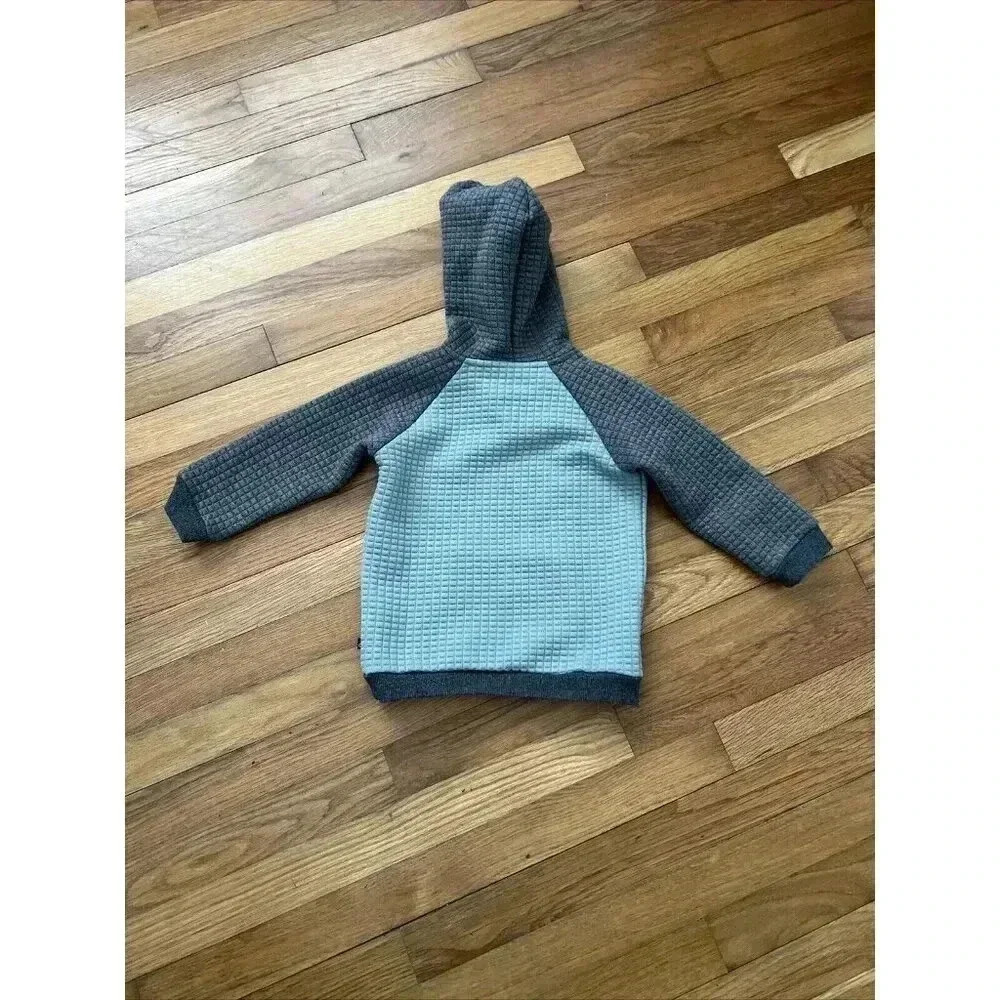 Deux Par Deux Toddler Boy's Sweater Hoodie Size 3 - Picture 6 of 6